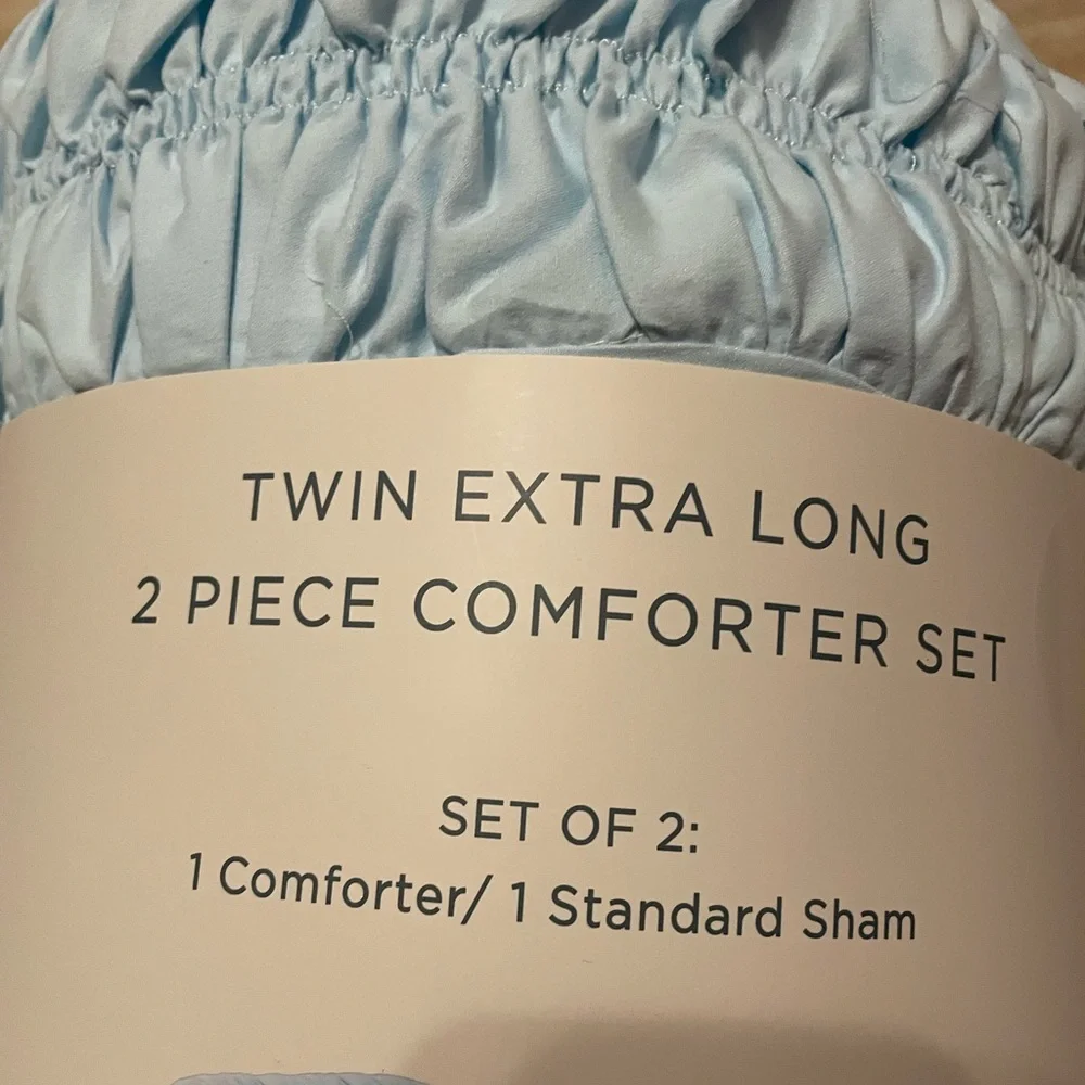 Twin XL comforter set